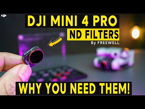 Видео: Нейтральные фильтры DJI Mini 4 Pro — ЗАЧЕМ они вам НУЖНЫ!