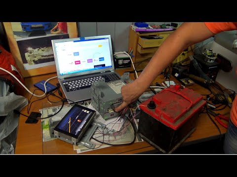 Видео: Замена штатной ГУ INFINITI на IT08 Clarion.