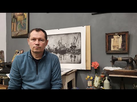 Видео: №16 "Графики Москвы". Александр Русов о том, как сделать фотоофорт из снимка