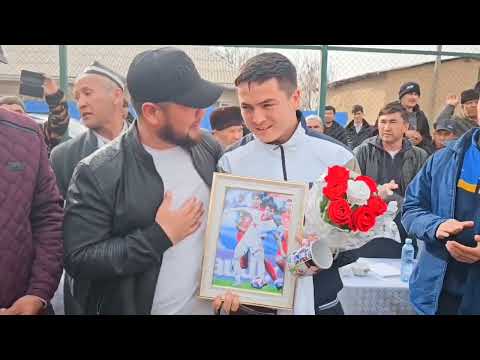Видео: Алишер Шукуров Лига Регион-2024 "Ҳаёти нав" га ташриф буюрди.