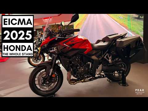 Видео: EICMA 2025: Honda — весь стенд