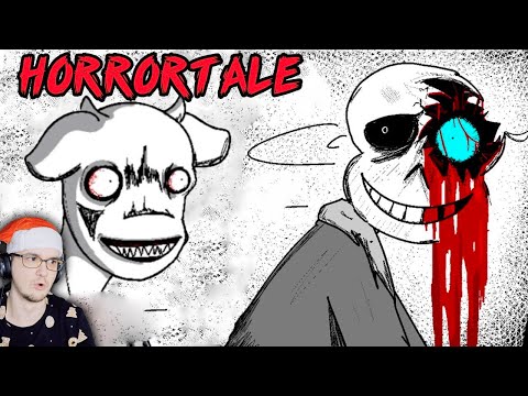 Видео: МЕНЯ ПУГАЕТ UNDERTALE! Horrortale ► Часть 8 (хоррортейл Андертейл комикс на русском) | Реакция