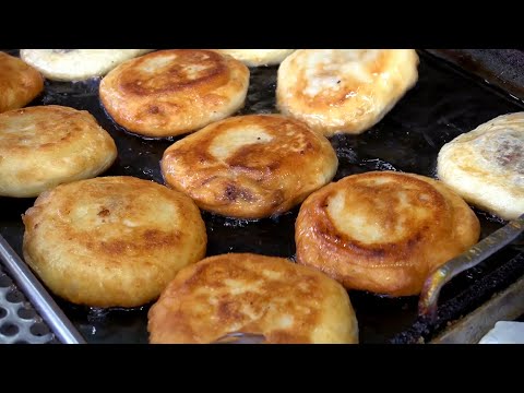 Видео: Корейские мастера хоттока / Корейский блин "Хотток" / Korean Street Sweet Pancake Hotteok - Top Best