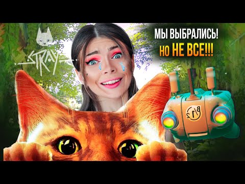 Видео: МЫ ВЫБРАЛИСЬ НАРУЖУ, НО НЕ ВСЕ - ГРУСТНАЯ И ХОРОШАЯ КОНЦОВКА - ФИНАЛ ➲ STRAY #10
