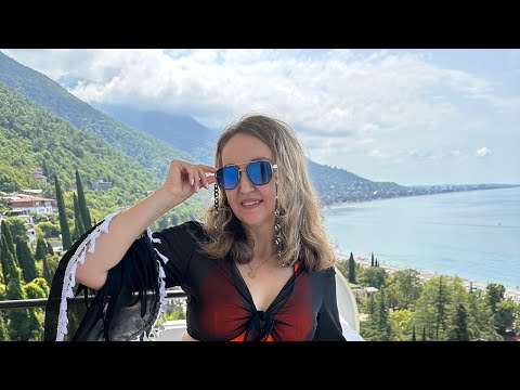 Видео: Отель пансионат Колхида Абхазия Гагра. #Колхида