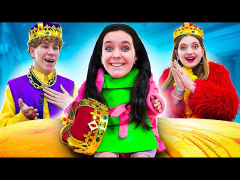Видео: БЕДНАЯ Девочка ПОПАЛА в Королевскую СЕМЬЮ