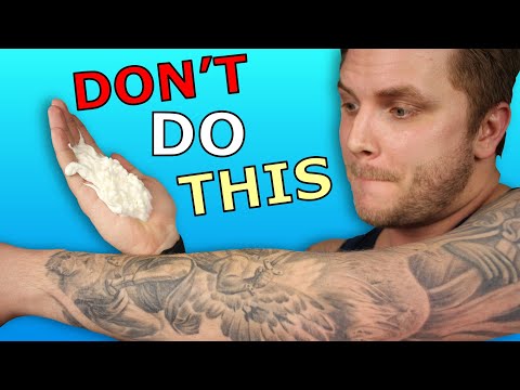 Видео: Худшие вещи, которые можно сделать с новой татуировкой | А вы так делаете?