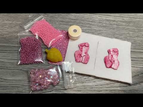 Видео: Мастер-класс по созданию набора бусин для сережек Body-ody