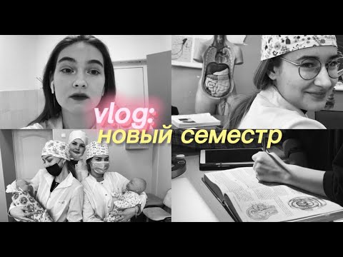 Видео: vlog | выживание в меде | новый семестр | 1-2 недели |
