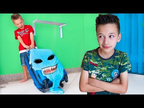 Видео: ОЖИВШИЙ СЛАЙМ Догоняет БРАТА!