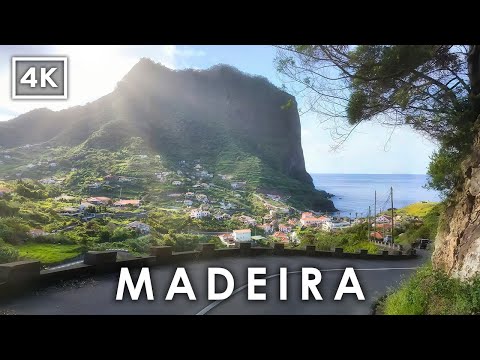 Видео: Эпическая прогулка на закате вдоль прибрежных утёсов Мадейры 🌊 | Порту-да-Круз 4K HDR