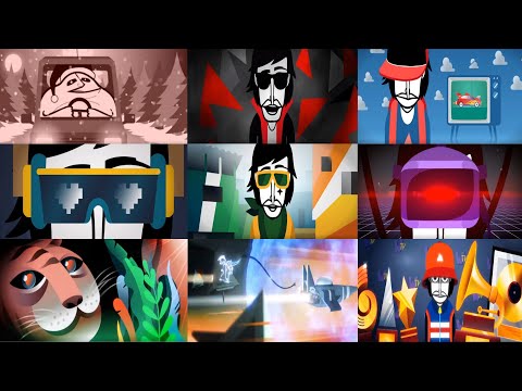 Видео: INCREDIBOX V1-V9 ВСЕ КОНЦОВКИ