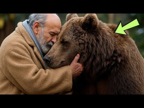 Видео: Охотник спасает беременную медведицу, находящуюся на грани смерти. То, что он слышит, доводит его...