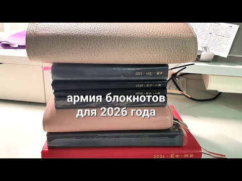Видео: Неужели столько? Моя правда о ежедневниках 2025 и 2026» sterling ink, moterm, kinbor,van der spek
