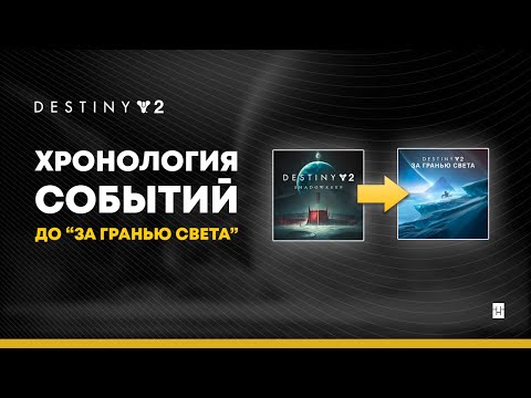 Видео: Destiny 2. Краткая история событий до "За гранью Света". Краткий Сюжет.