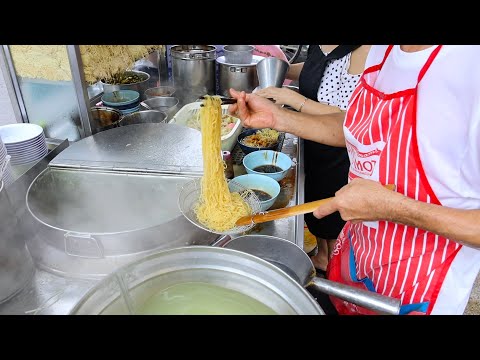 Видео: Мастер лапши! Лучшая лапша Wonton Hawker на Пенанге