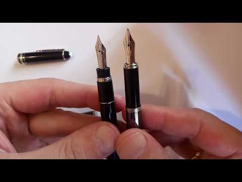 Видео: Обзор перьевой ручки Dunhill Gemline Black Pearl