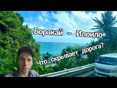 Видео: Дорога в ИлоИло. Автобус. Крабы. Пальмы