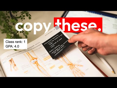 Видео: 5 привычек САМЫХ УСПЕШНЫХ учеников (скопируйте их!)