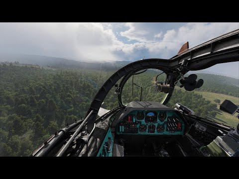 Видео: Ми-24П | КВАС Кавказ | Ночной полетун | DCS