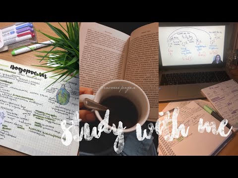 Видео: Study with me / учись со мной на каникулах 📚