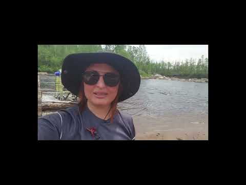 Видео: Рыбалка на горной реке "?" июнь 25 ( Аэрокатер Берег 520 )