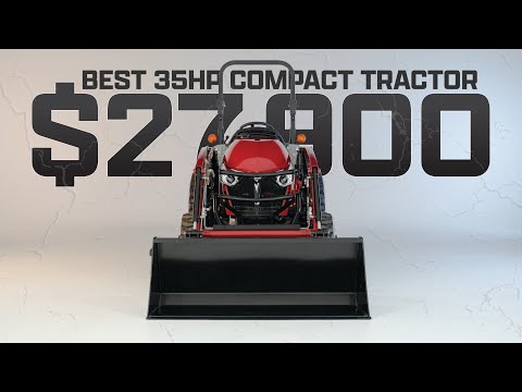 Видео: Лучший компактный трактор мощностью 35 л.с. | YANMAR YT-235