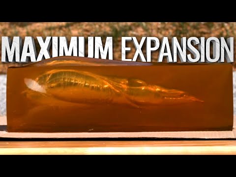 Видео: Lehigh Defense 194 GR. Дозвуковая пуля с максимальным раскрытием в геле.