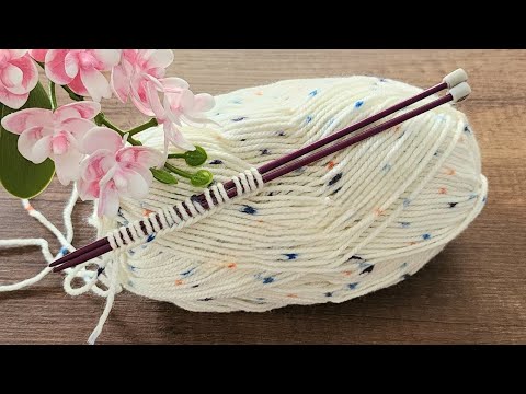 Видео: Этот узор вяжется так быстро, что вы сможете связать и носить шарф или кардиган всего за 3 дня.