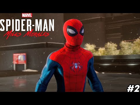 Видео: Spider-man: Miles Morales #2 | ЧЕЛОВЕК-ПАУК СПАСАЕТ ROXXON 