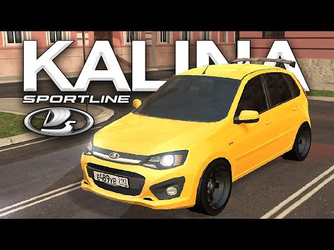 Видео: 🚖LADA KALINA SPORT - ИМБА🚖 обзор и тюнинг BLACK RUSSIA