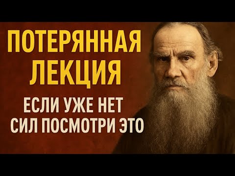 Видео: Как НАКОНЕЦ ВЫРВАТЬ «пульт управления» вашей жизнью из ЧУЖИХ РУК | Толстой