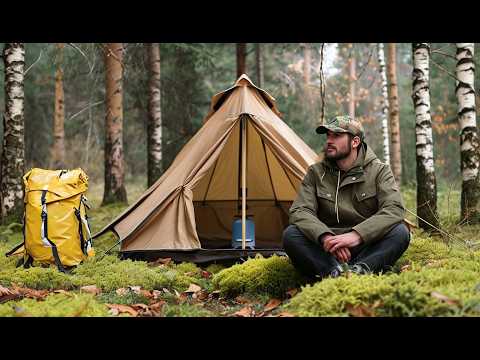 Видео: Ушёл в Лес с Палаткой — Хариус клюёт при каждом забросе!