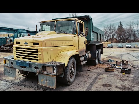 Видео: 🔧 КРАЗ НА РЕМОНТЕ: ВОССТАНОВЛЕНИЕ ХОДОВОЙ – ВСЕ ПОДРОБНОСТИ! 🚛🔥