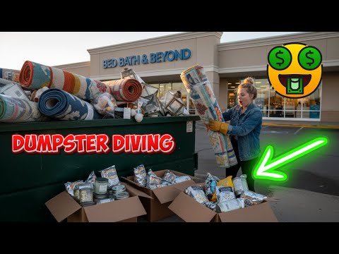 Видео: Это полная чушь! Как сотрудники могли всё это выбросить! Безумие рыться в мусорных баках