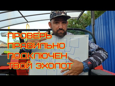 Видео: правильное подключение эхолота, больше ни каких морганий, отключений и перезагрузок