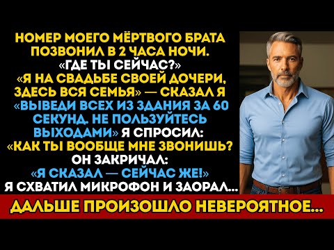 Видео: Мой мёртвый брат позвонил во время свадьбы моей дочери — он дал мне 60 секунд, чтобы эвакуироваться