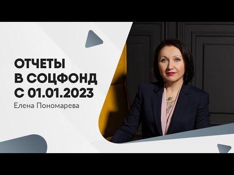 Видео: Новые отчеты с 01.01.2023 - Елена Пономарева