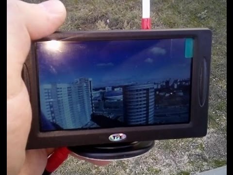 Видео: Сборка и тест FPV Boscam 5.8G RX5880+TX5826 (400 МВт)