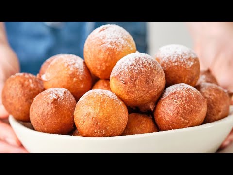 Видео: Если у вас есть мука, молоко и сахар, приготовьте эти вкусные пончики! Легко и быстро!