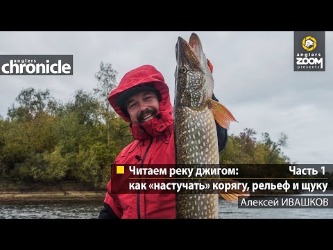 Видео: Читаем реку джигом: как «настучать» корягу, рельеф и щуку. А. Ивашков. Часть 1. Anglers Chronicle