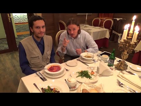 Видео: Салаты и горячие блюда в Отеле-Ресторане Брайтон