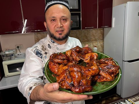 Видео: Готовим цыплята в духовке в корейском стиле. Jo'jalardan duxovkada tabaka tayyorlash