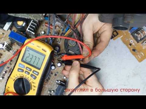 Видео: телевизор LG RT-21FB20RQ (шасси MC-019A) не включается +ремонт тдкс