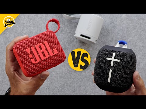 Видео: JBL Go 4 против Wonderboom 4 против SONY SRS-XB100 — ЛЕГКИЙ ВЫБОР?