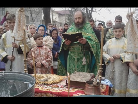 Видео: На реце Вавилонстей, Тулчя, 15.02.2014  (Старообрядцы - Lipoveni - Old believers)