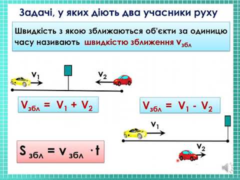Видео: Текстові задачі. Задачі на рух
