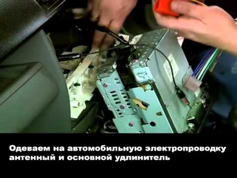 Видео: Mazda Demio установка новой магнитолы