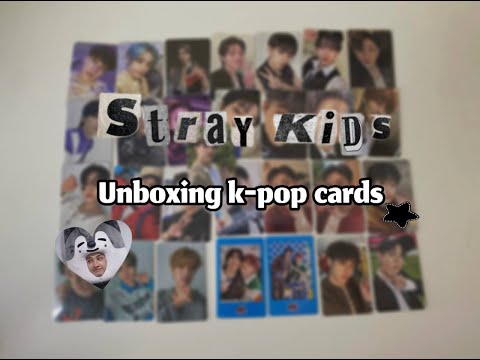 Видео: ˙ᵕ˙stray kids unboxing cards/много Бан чана ˙ᵕ˙