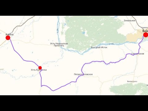 Видео: Дорога Бийск - Алейск через Петропавловское (альтернативный маршрут минуя Барнаул)